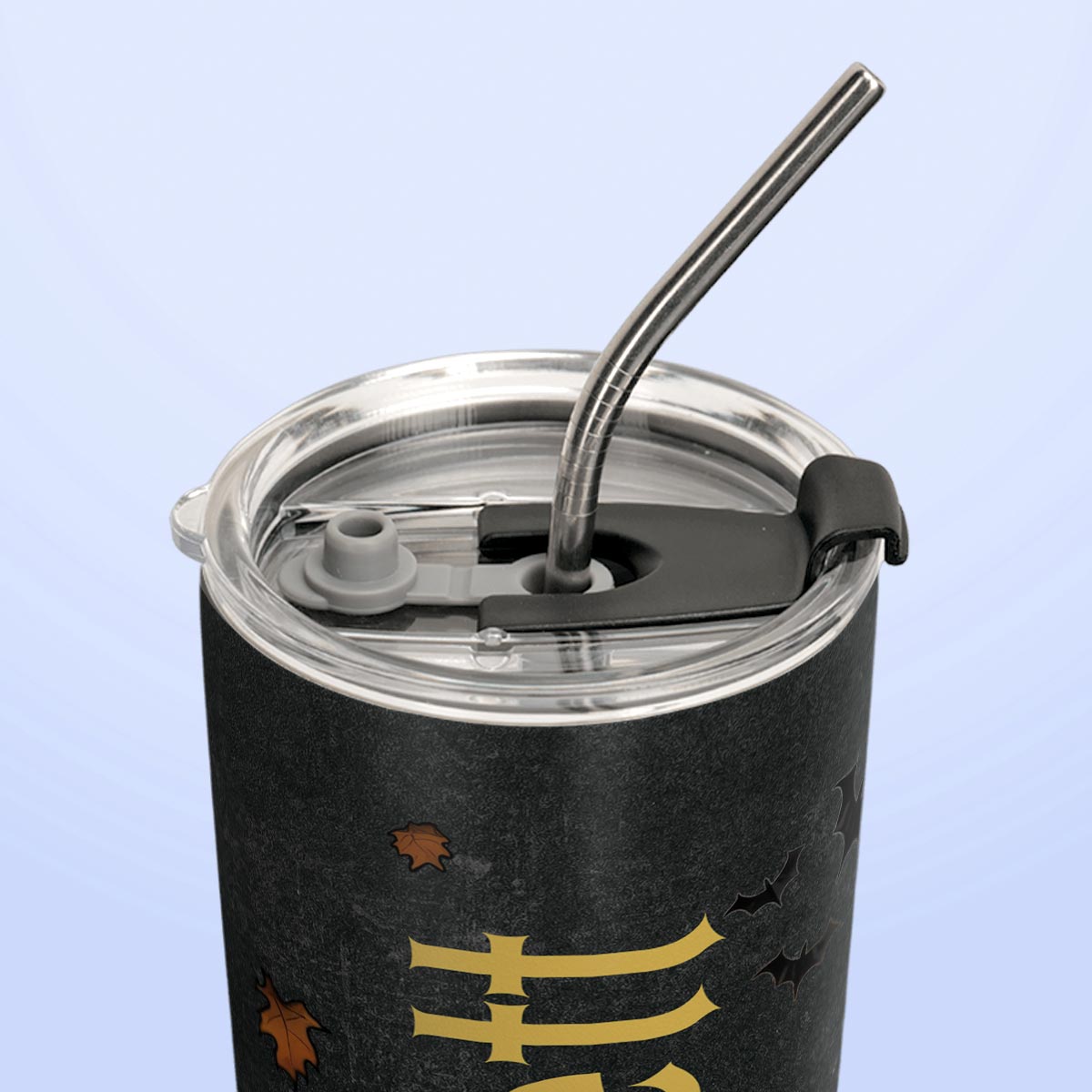 Autumn Halloween House HTRZ31087105AJ Stainless Steel Tumbler
