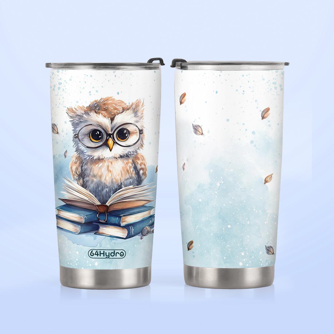 Book Owl HTRZ19092910CB Stainless Steel Tumbler