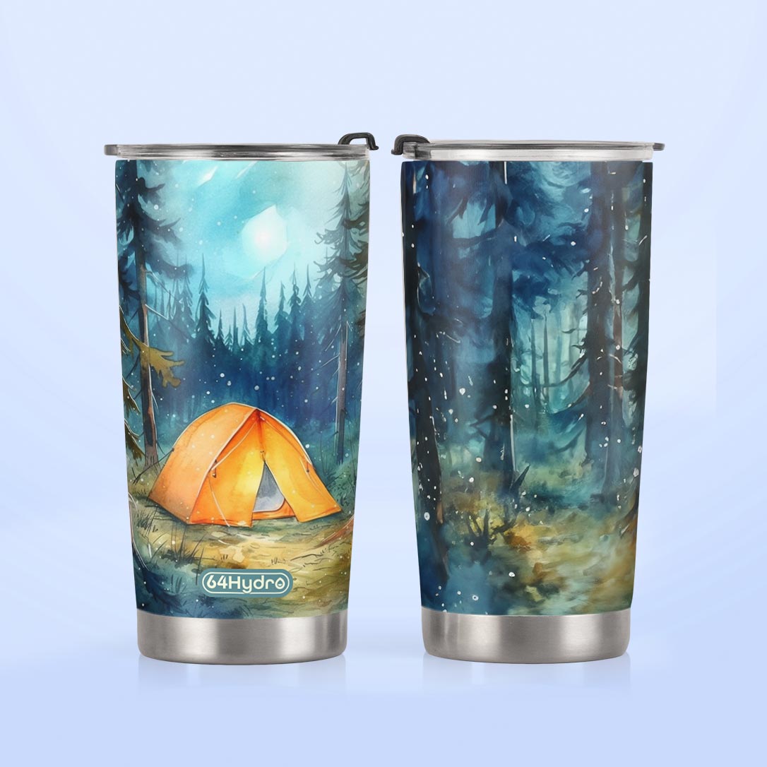 Camping Tent HTRZ25093058HH Stainless Steel Tumbler