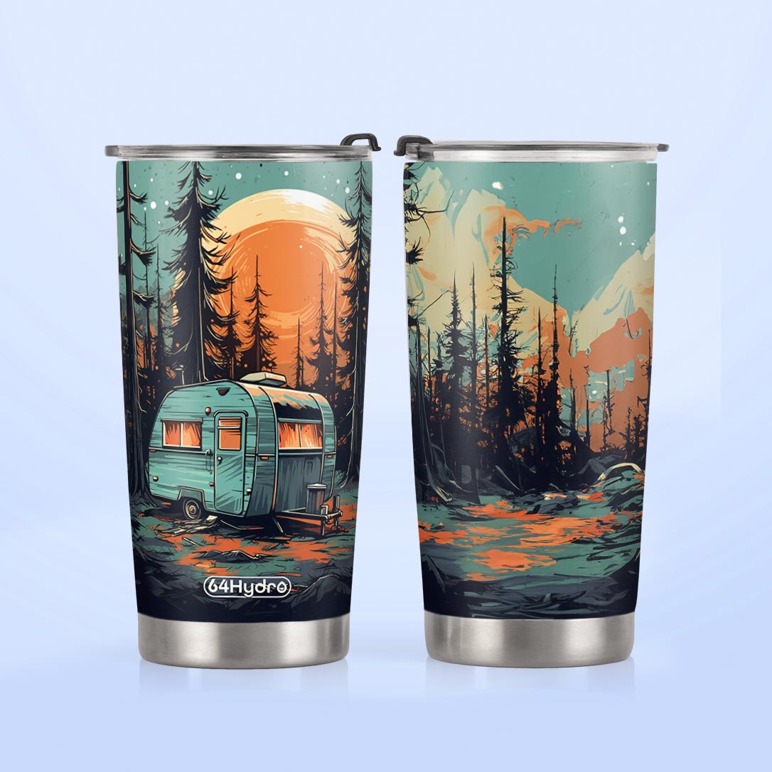 Camping Trailer HTRZ25096205TC Stainless Steel Tumbler