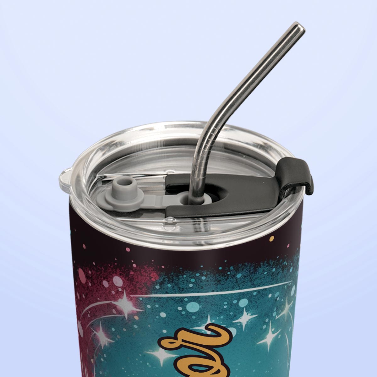 Cute Corgi Reading Books HTRZ12090575XZ Stainless Steel Tumbler