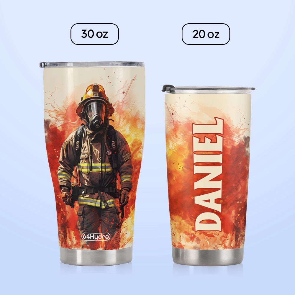 Firefighter Proud HTRZ24083953EY Stainless Steel Tumbler