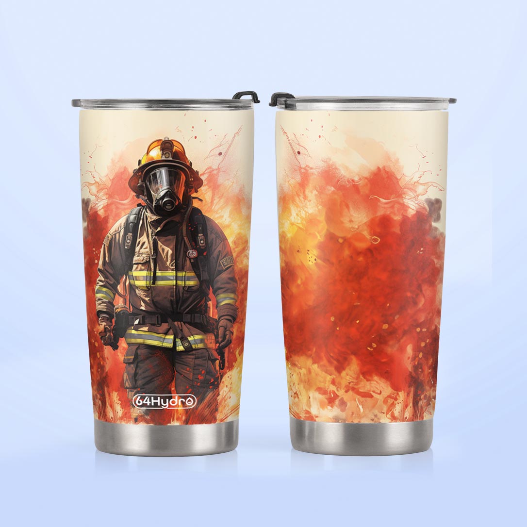 Firefighter Proud HTRZ24083953EY Stainless Steel Tumbler
