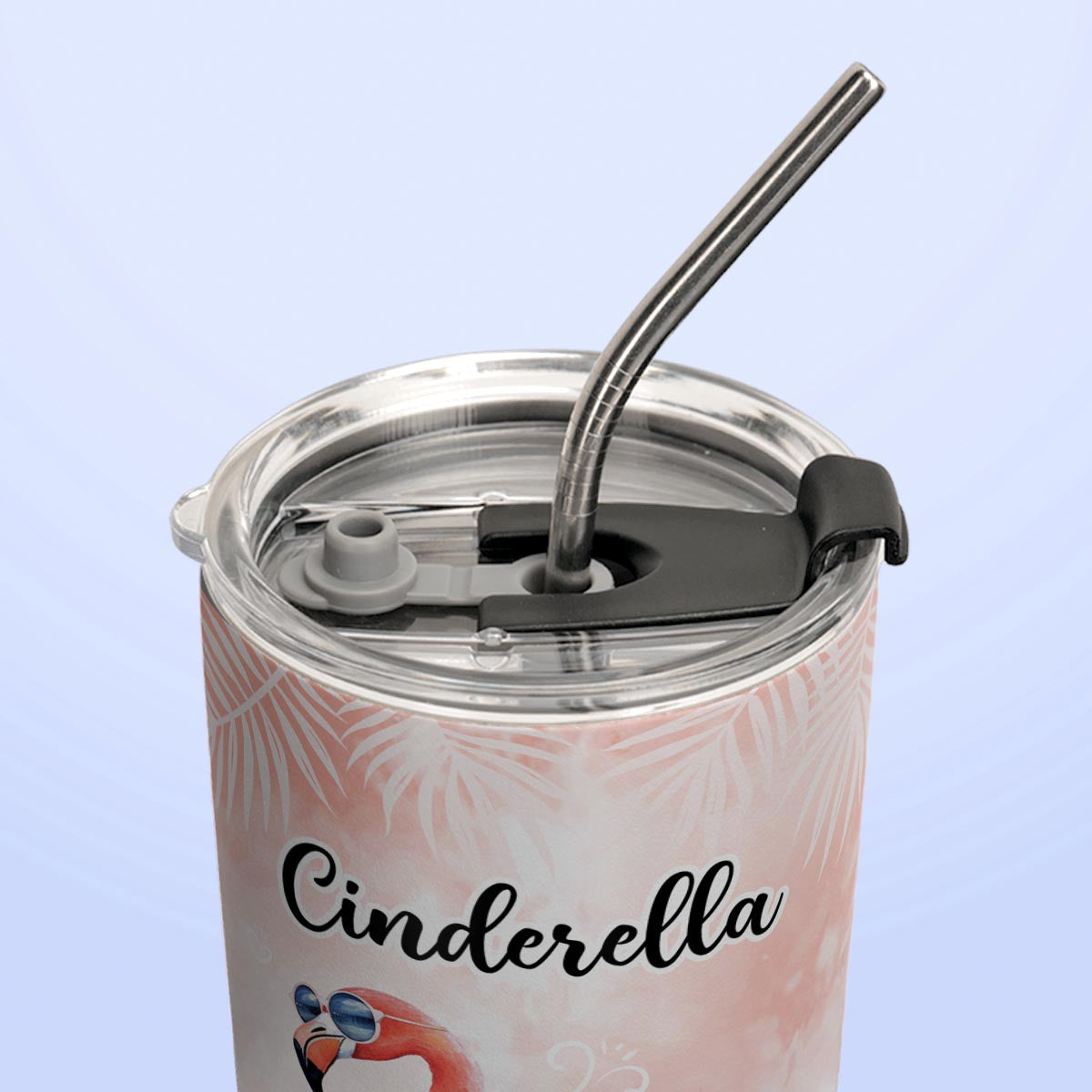 Flamingo Zero Flocks Given NNRZ280623146 Stainless Steel Tumbler