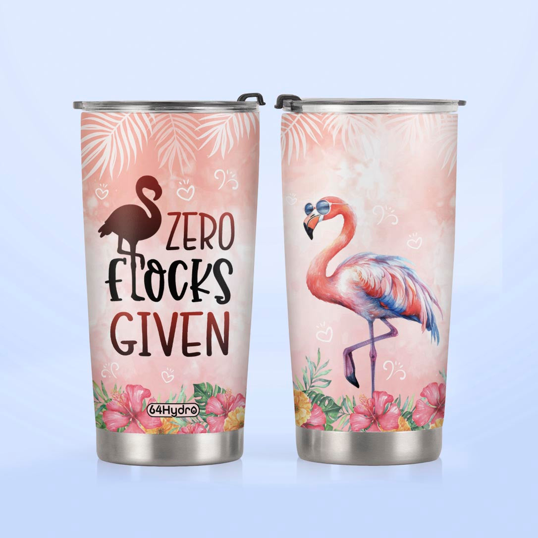 Flamingo Zero Flocks Given NNRZ280623146 Stainless Steel Tumbler