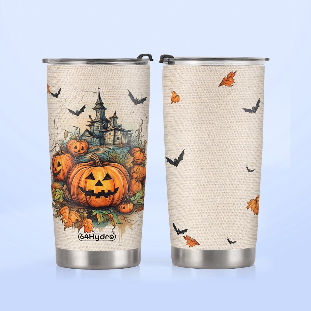 Halloween Autumn Vintage HTRZ28089605OT Stainless Steel Tumbler