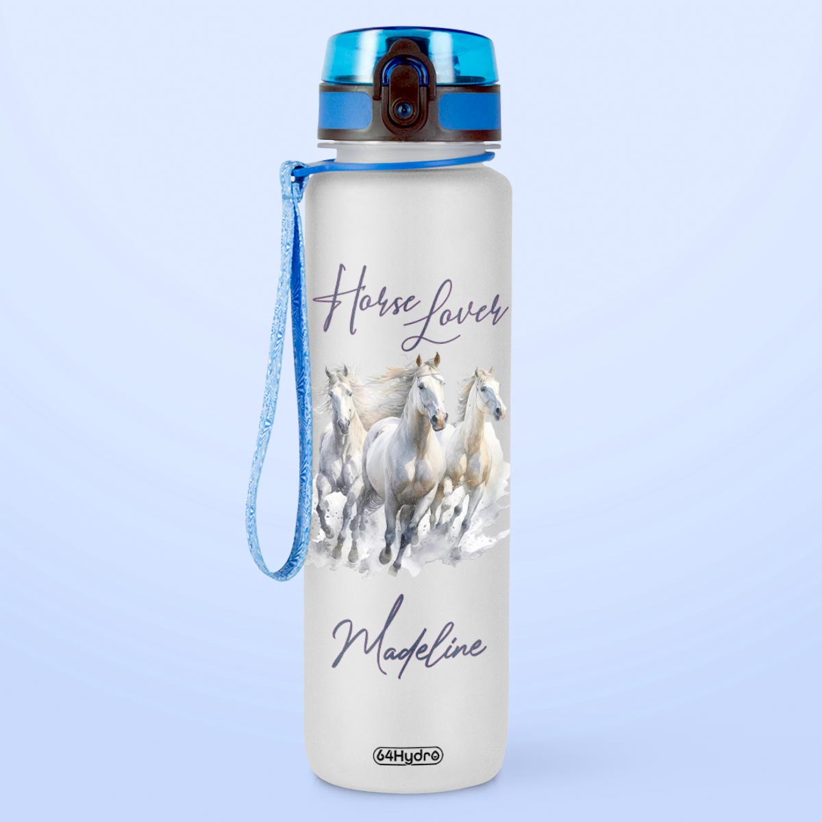 Horse Lover HTRZ15087833IJ Water Tracker Bottle