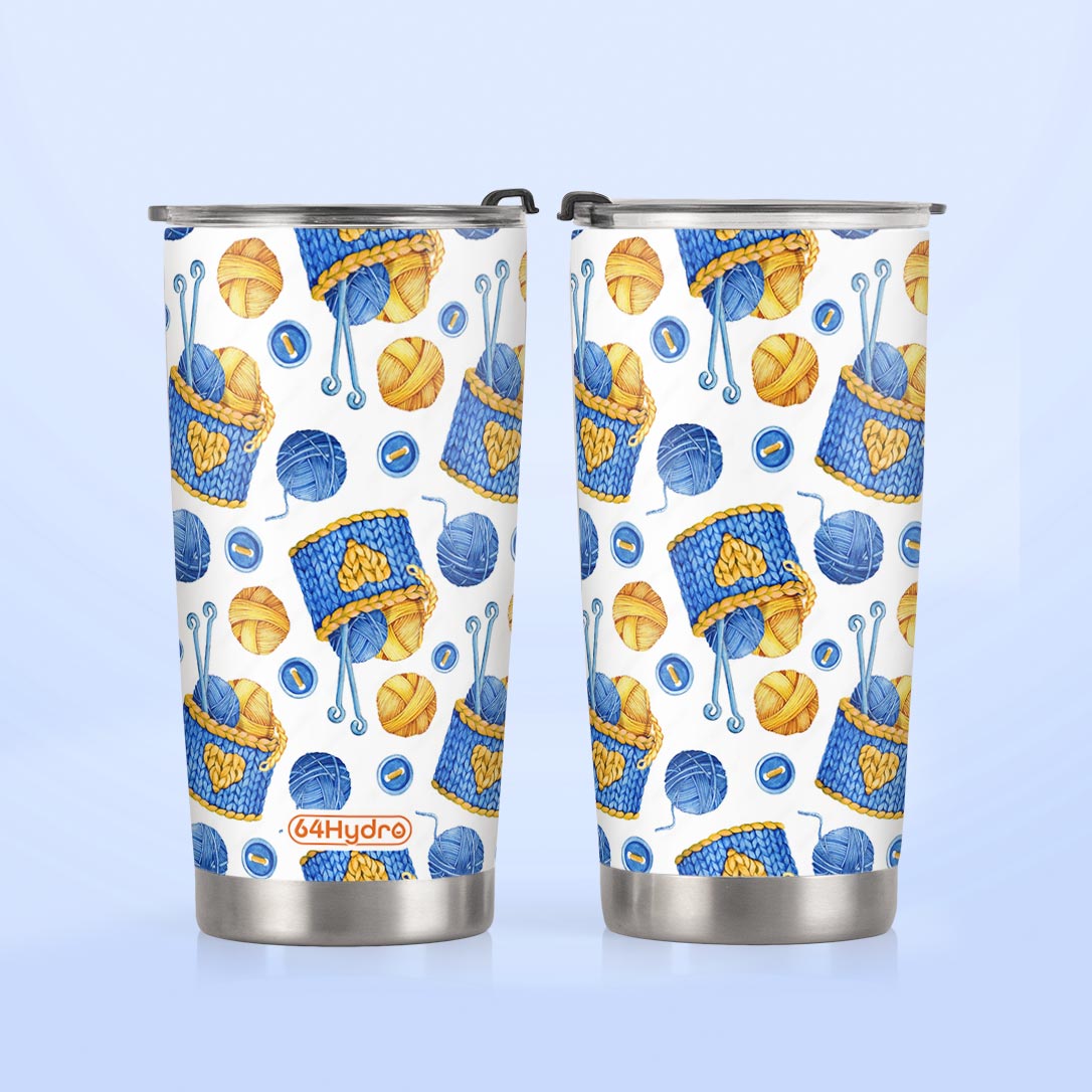 Knitting Pattern HTRZ26090957NC Stainless Steel Tumbler