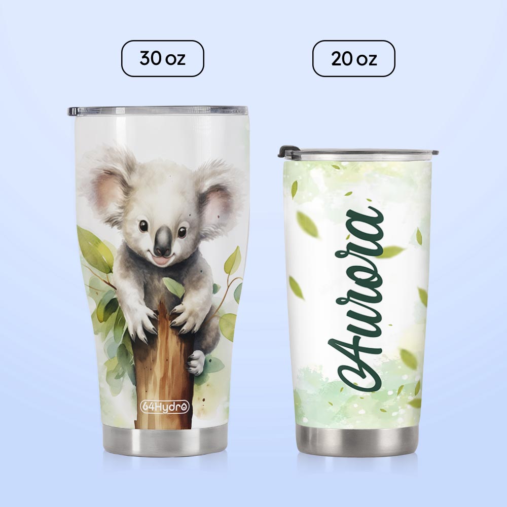 Koala Hugs Tree HTRZ18095019TX Stainless Steel Tumbler