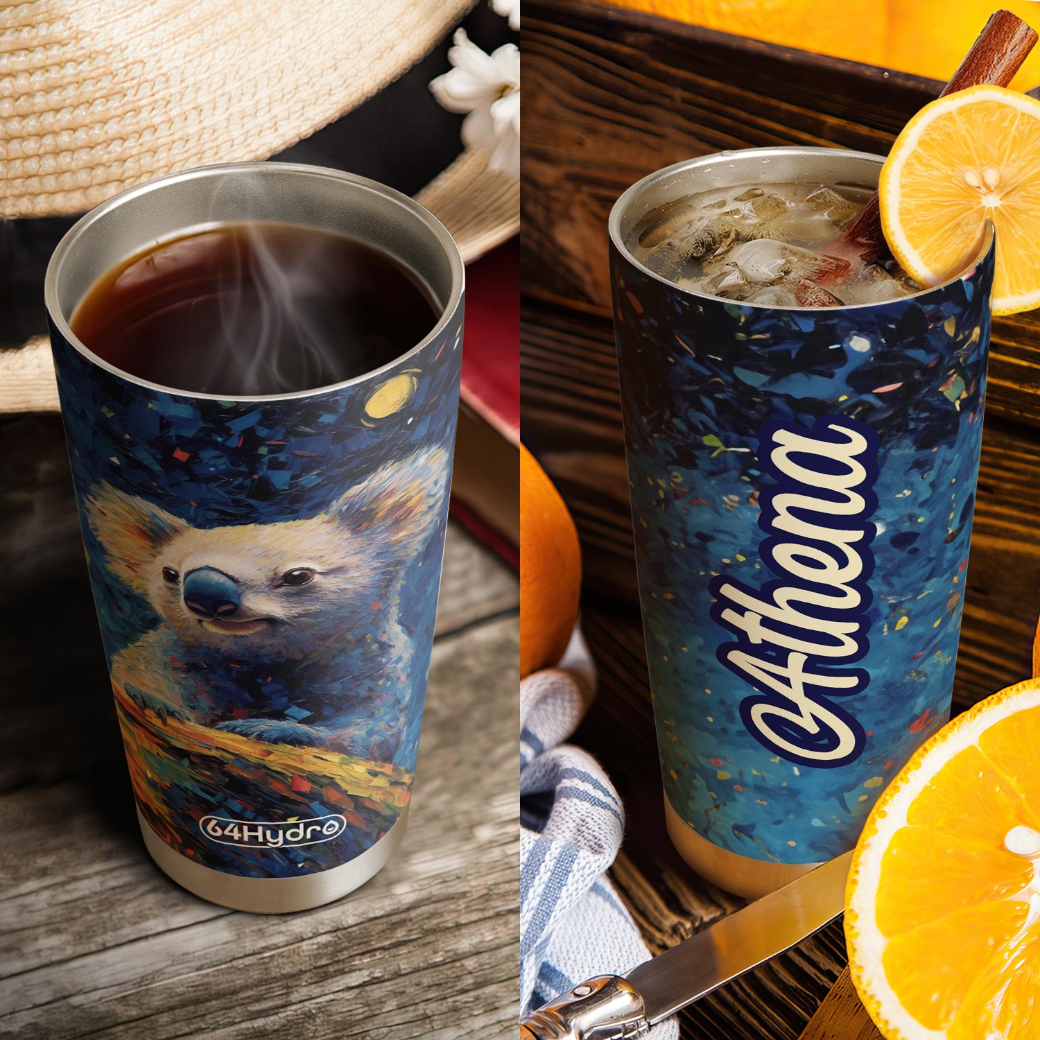 Lovely Koala HTRZ18098986GJ Stainless Steel Tumbler
