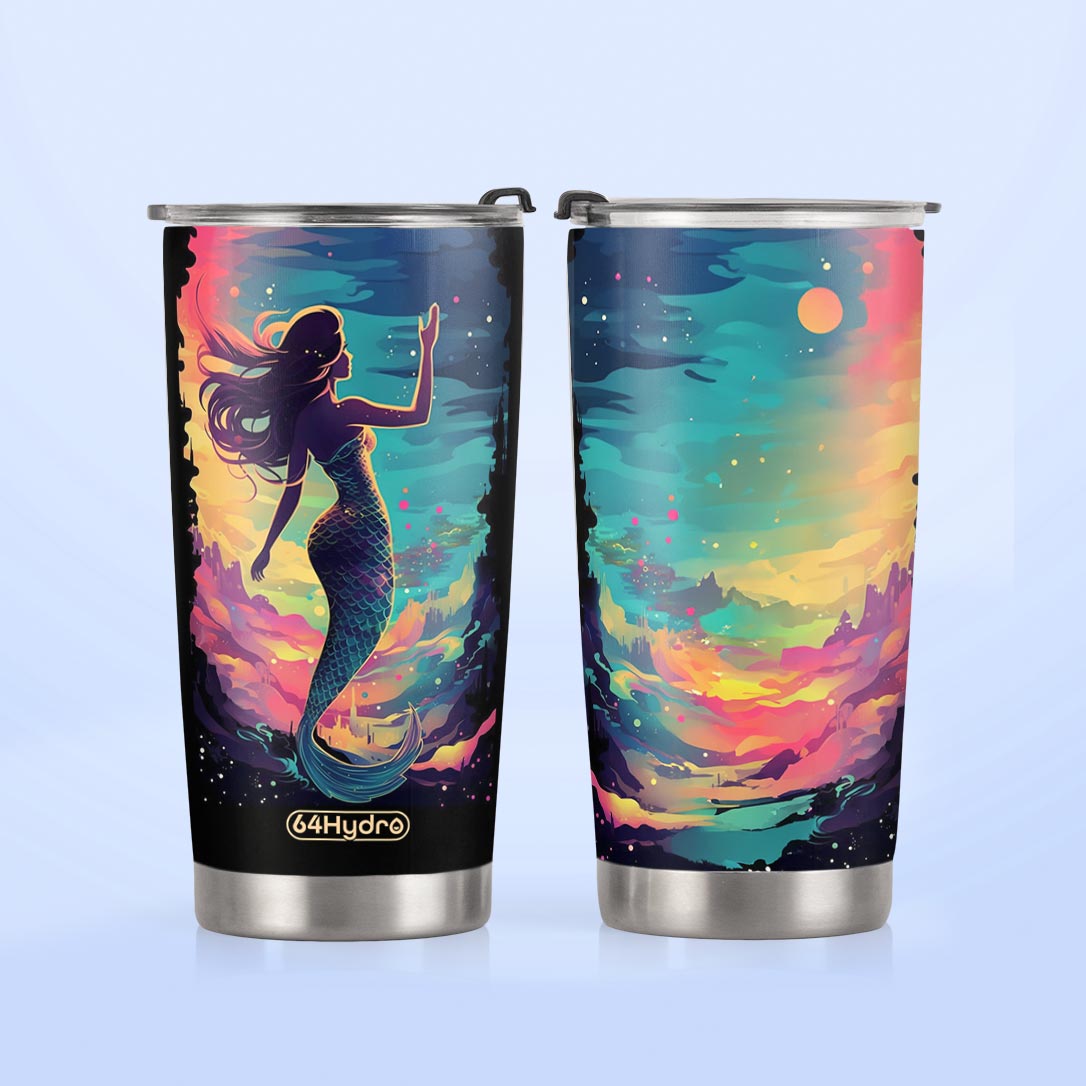 Mermaid Colorful HHRZ20095844OT Stainless Steel Tumbler
