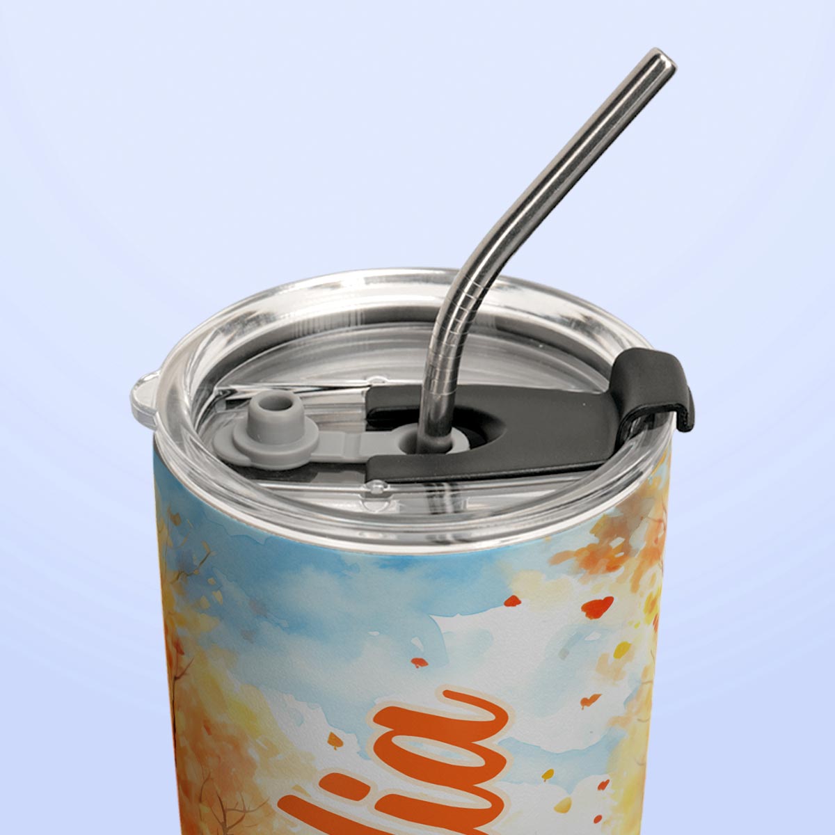 Pumpkin Truck Autumn HTRZ24087258PB Stainless Steel Tumbler