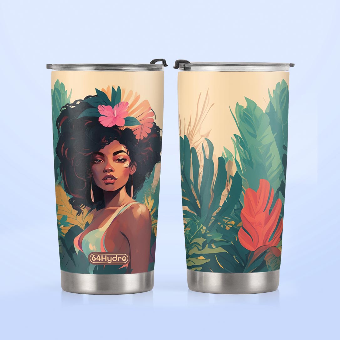 Sassy Black Woman HHRZ20092476XZ Stainless Steel Tumbler