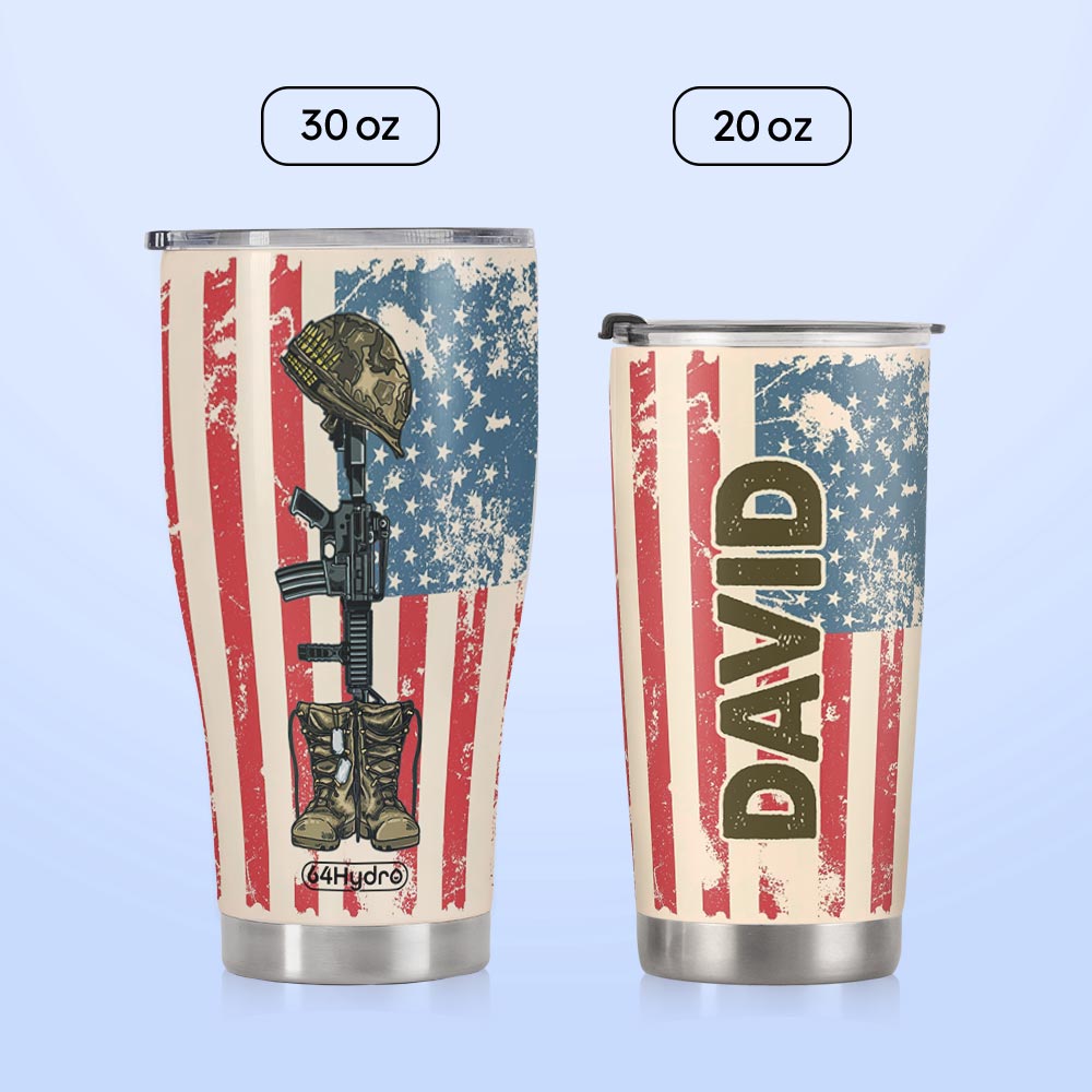 Veteran Army Boot HTRZ24089346ZB Stainless Steel Tumbler