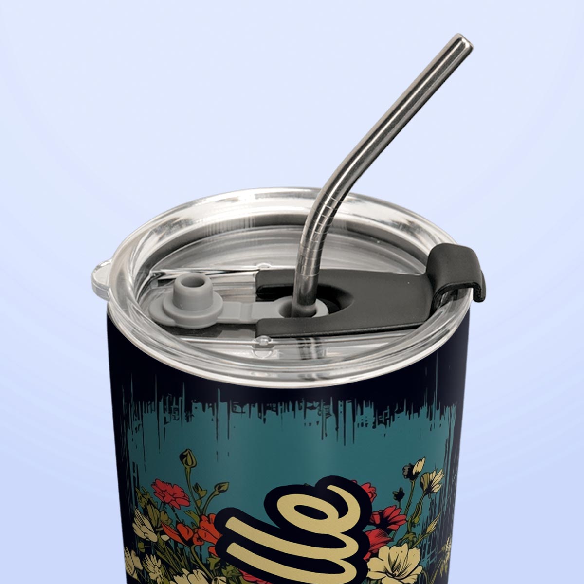 Vintage Stack Of Books HTRZ19090695DA Stainless Steel Tumbler