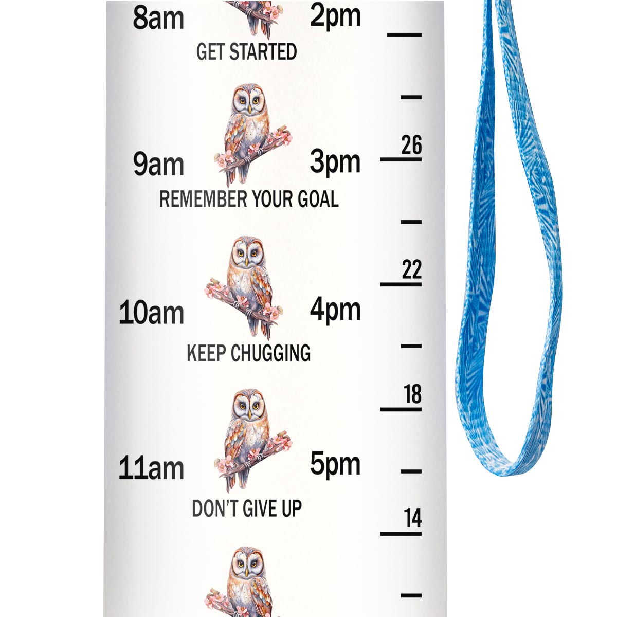 Wisdom From An Owl HHRZ09086993HV Water Tracker Bottle
