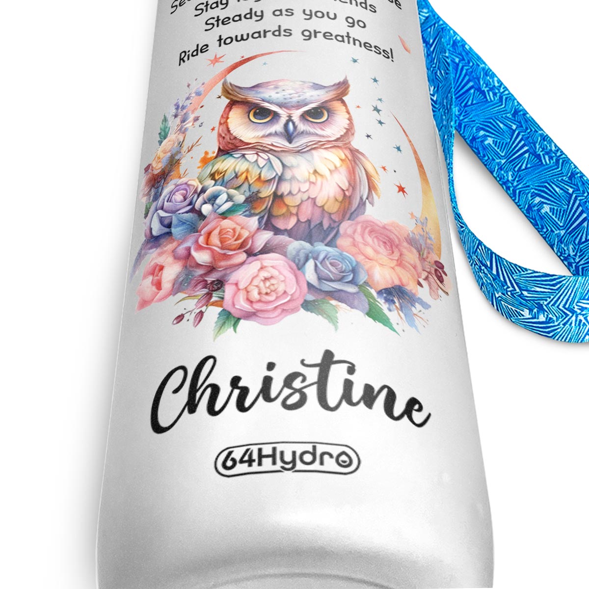 Wisdom From An Owl HHRZ09086993HV Water Tracker Bottle