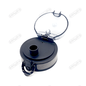 Black Replacement Lid for Water Tracker Bottle