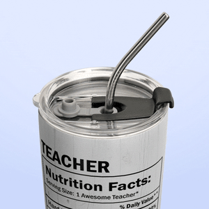 Teacher Life ACAA1504009Z Stainless Steel Tumbler