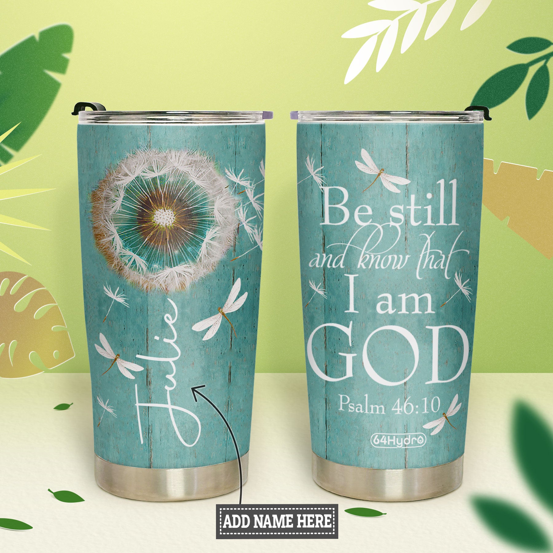 Faith Be Still DNMZ1005007Z Stainless Steel Tumbler