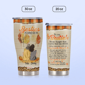 Bestie Forever Personalized HTQZ1208004Z Stainless Steel Tumbler