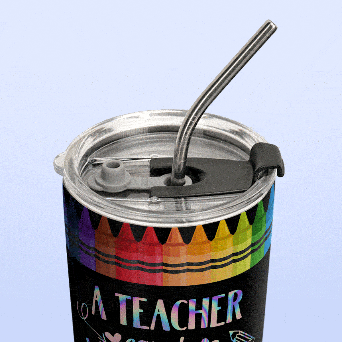 Teacher Crayon KD2 KHL1610013 Stainless Steel Tumbler