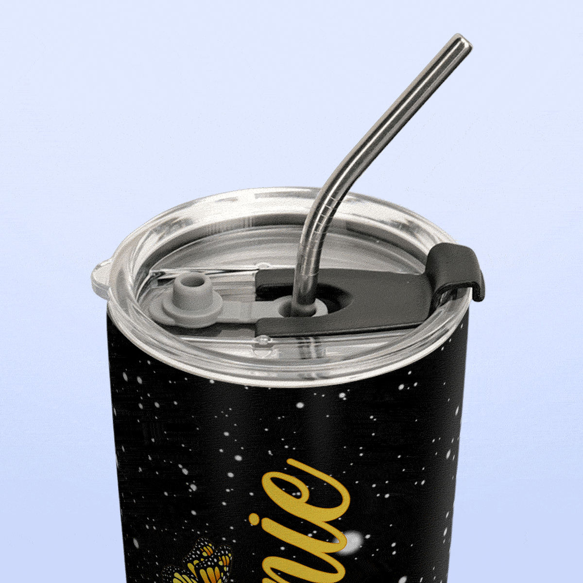 Sunflower Butterfly TAZ0911016 Stainless Steel Tumbler