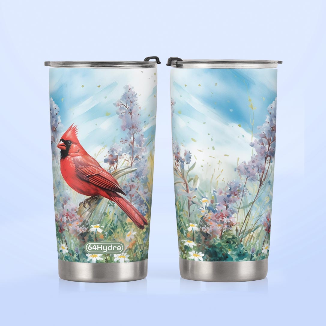 Cardinal Flower HTRZ19096722YR Stainless Steel Tumbler