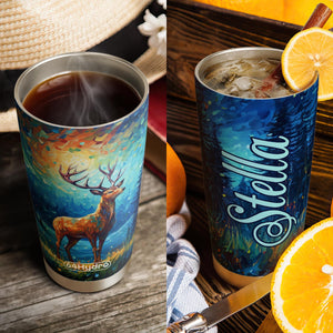 Colorful Deer HTRZ15095221HT Stainless Steel Tumbler