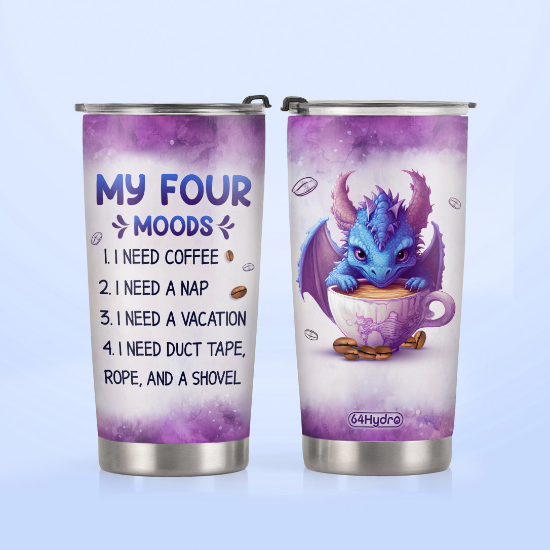 Dragon My Four Moods DNRZ280623592 Stainless Steel Tumbler