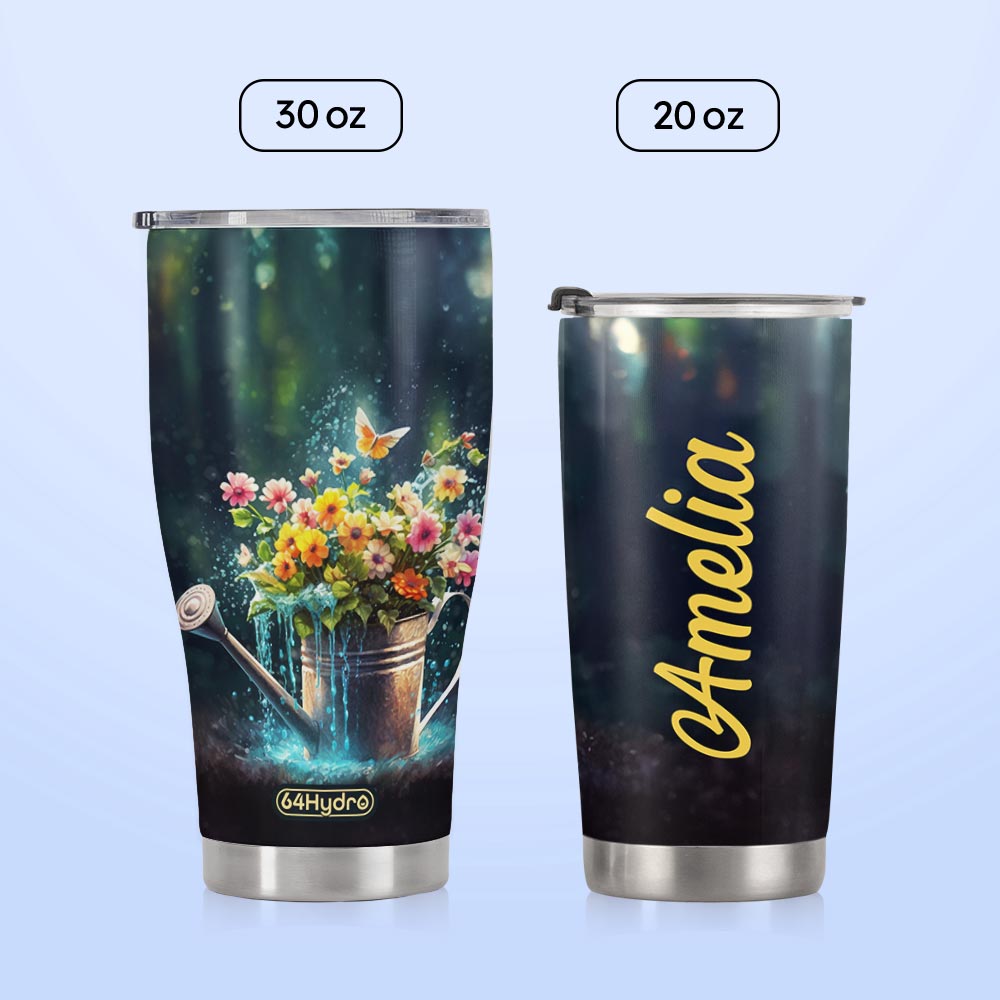 Gardening Watering HTRZ25090490FD Stainless Steel Tumbler