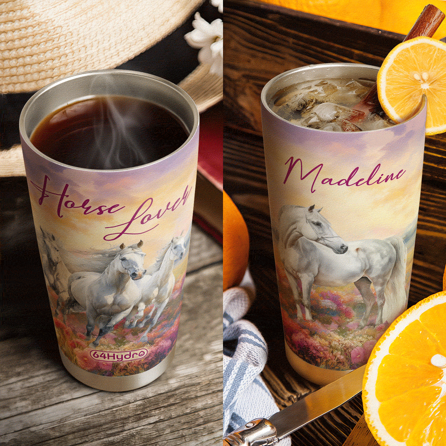 Horse Lover NNRZ220623020 Stainless Steel Tumbler