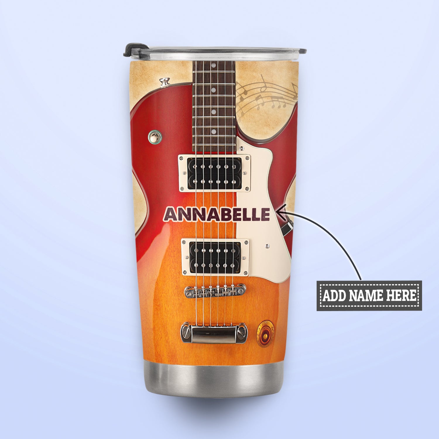 But In My Head Im Playing My Guitar Or Im Thinking About Buying Another One DNRZ270623894 Stainless Steel Tumbler