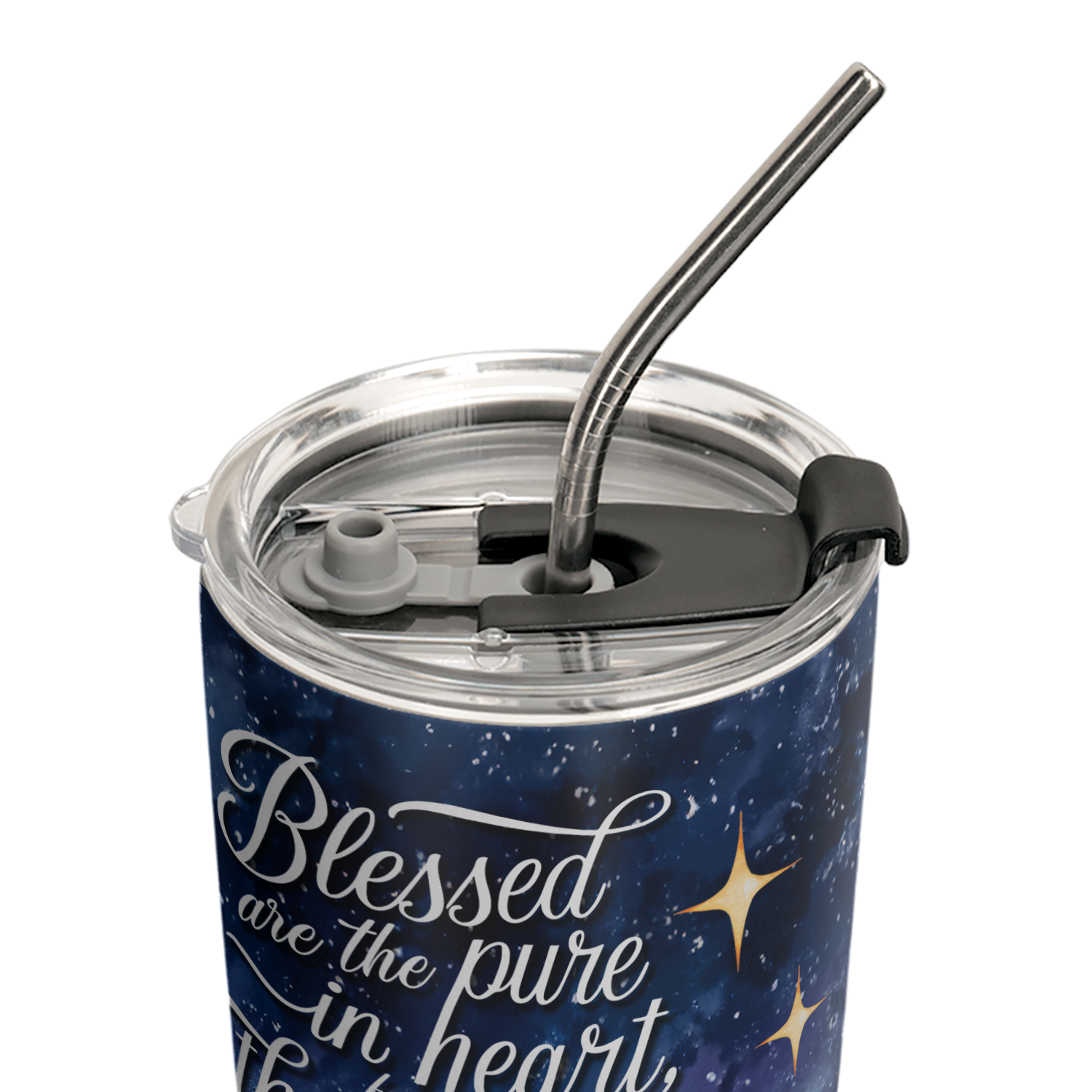 Blessed Are The Pure In Heart For They Shall See God Matthew 5 8 ANRZ04110516UH Stainless Steel Tumbler