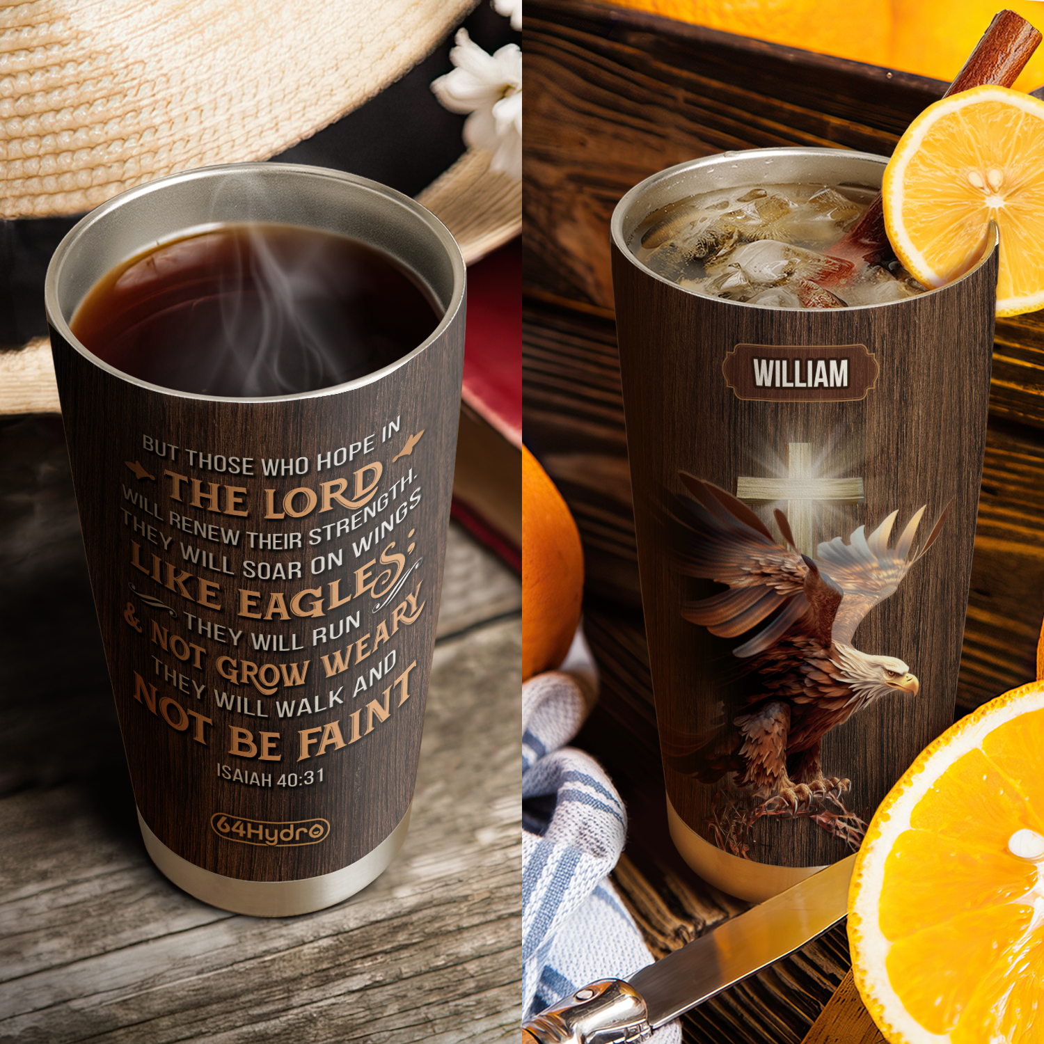 But Those Who Hope In The Lord Isaiah 40 31 ANRZ04113810EF Stainless Steel Tumbler