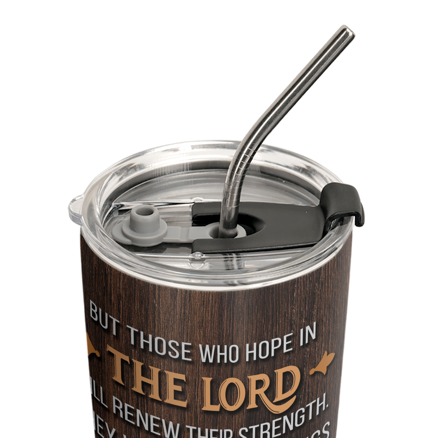 But Those Who Hope In The Lord Isaiah 40 31 ANRZ04113810EF Stainless Steel Tumbler