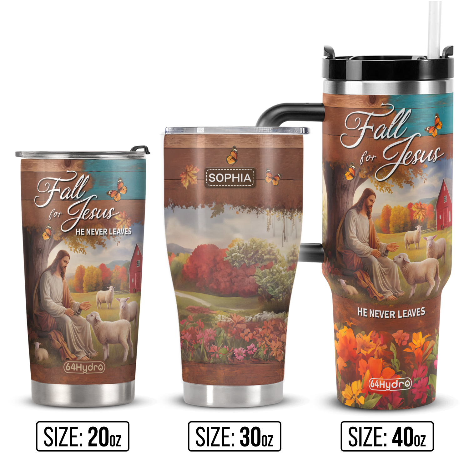 Fall For Jesus ANRZ04116151FD Stainless Steel Tumbler