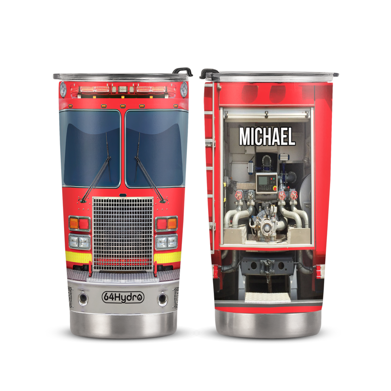 Firetruck ANRZ04117390HV Stainless Steel Tumbler