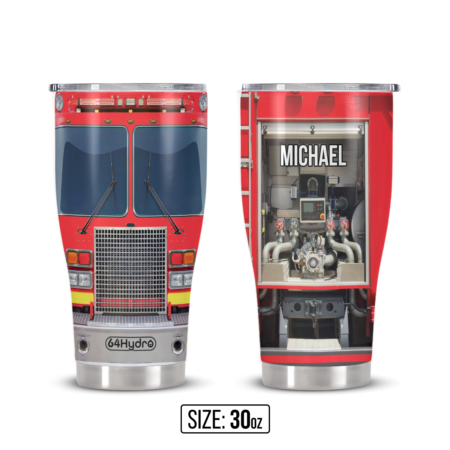 Firetruck ANRZ04117390HV Stainless Steel Tumbler