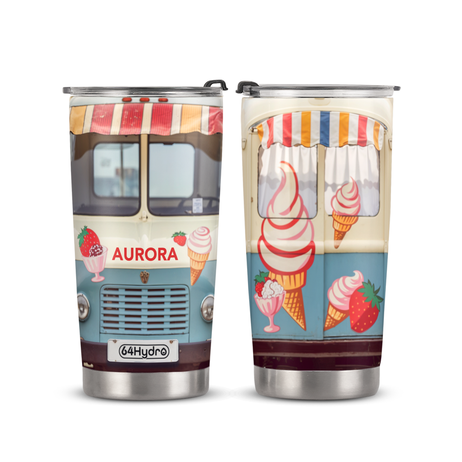 Ice Cream Car ANRZ04116610AF Stainless Steel Tumbler