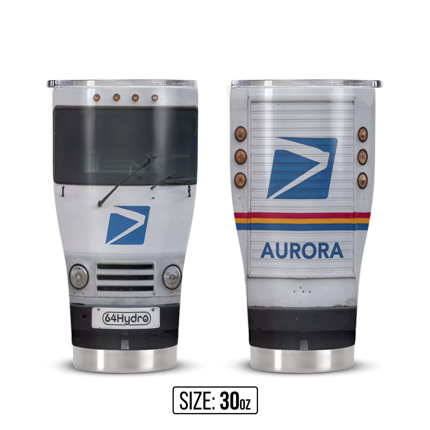 Mail Truck HHRZ21110181JX Stainless Steel Tumbler