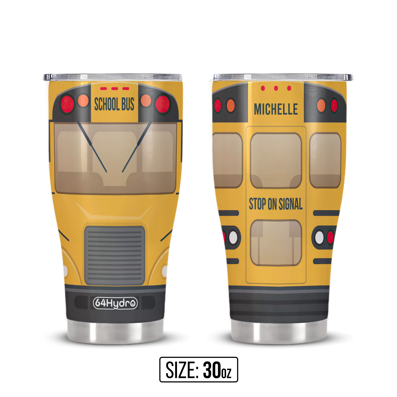 School Bus Kid ANRZ04113241FI Stainless Steel Tumbler