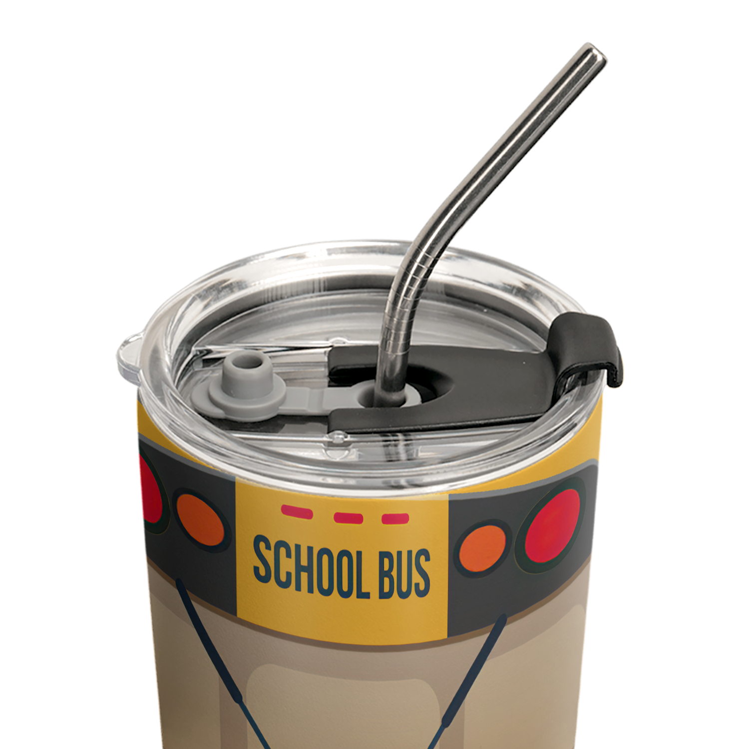 School Bus Kid ANRZ04113241FI Stainless Steel Tumbler