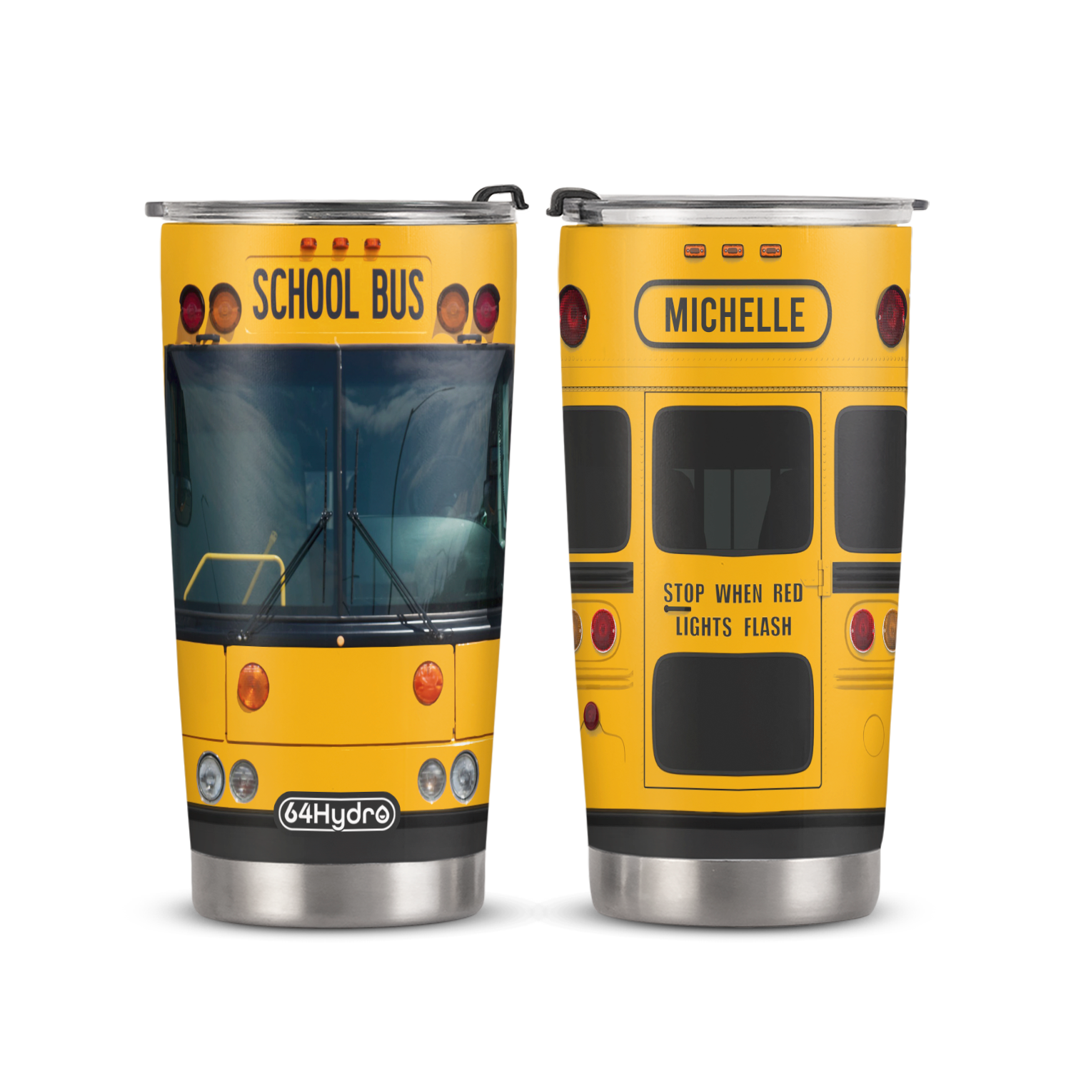 School Bus Lover ANRZ04114036KG Stainless Steel Tumbler