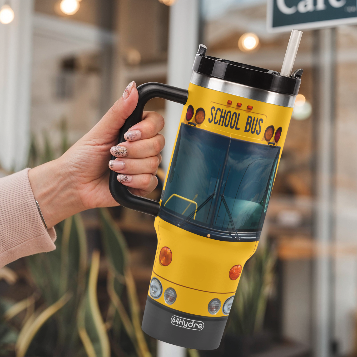 School Bus Lover ANRZ04114036KG Stainless Steel Tumbler