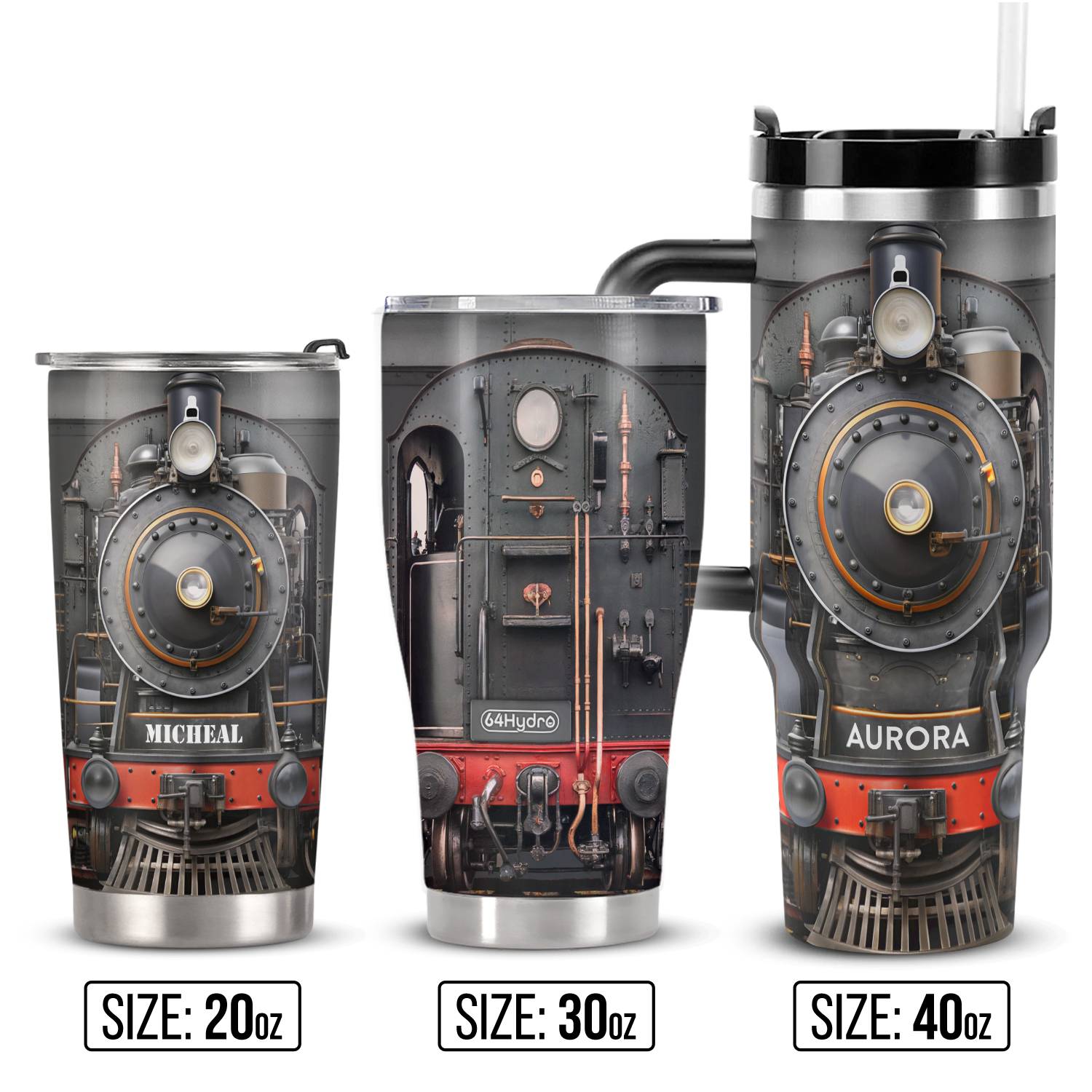 Steam Train ANRZ04118764JK Stainless Steel Tumbler