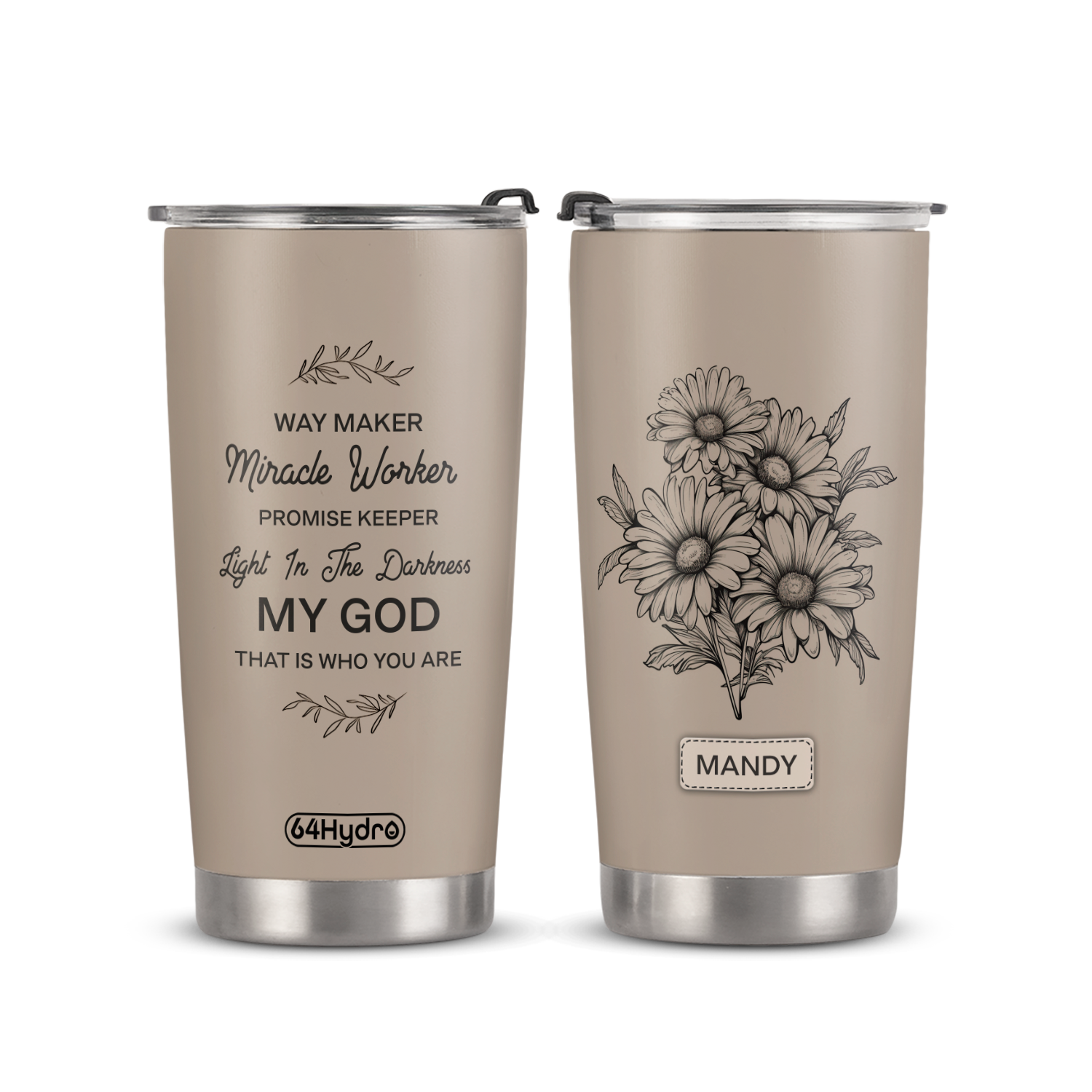 Way Maker Miracle Worker Daisy ANRZ04113007KJ Stainless Steel Tumbler