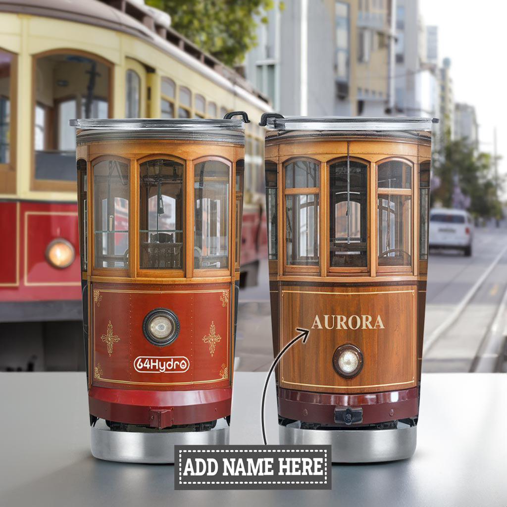 Old Vintage Tram ANRZ04114855OS Stainless Steel Tumbler