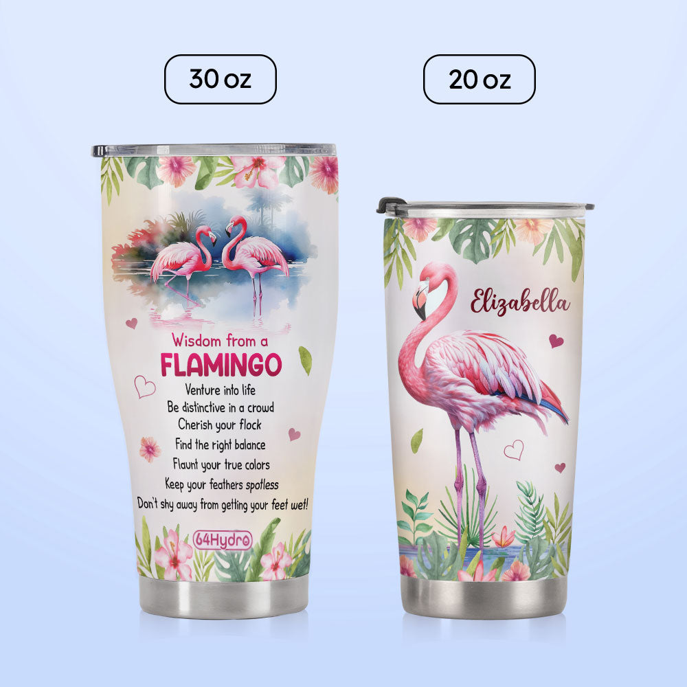 Wisdom From A Flamingo DNRZ300623083 Stainless Steel Tumbler