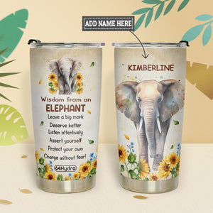 Wisdom From An Elephant DNRZ300623861 Stainless Steel Tumbler